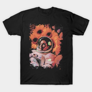 Floral Astronaut T-Shirt